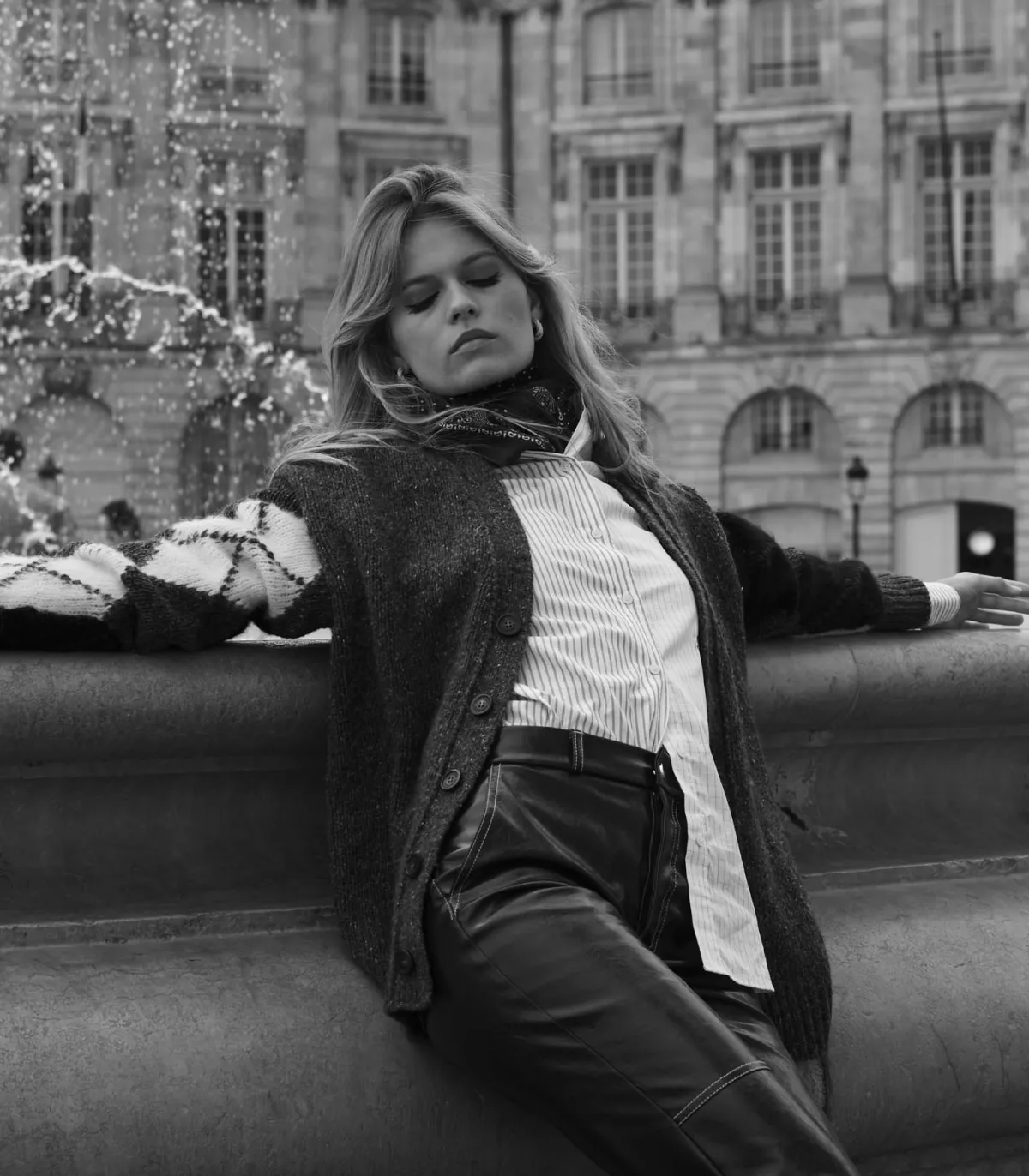 Atomofactory Cardigan en jacquard*Femme Mailles & Sweats