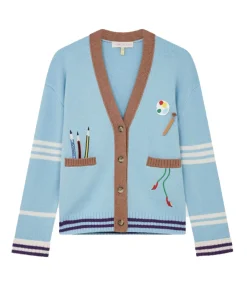 Mira Mikati Cardigan Scolaire brodé*Femme Mailles & Sweats