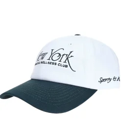 Sporty & Rich Casquette NY 94 White/Forest*Femme Chapeaux, Bonnets & Casquettes|Chapeaux, Bonnets & Casquettes
