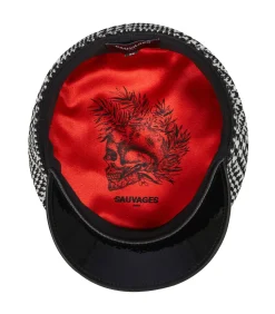 Sauvages Paris Casquette Ziggy Hudstooth*Femme Chapeaux, Bonnets & Casquettes