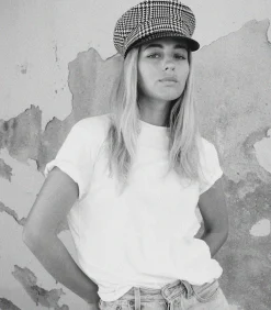 Sauvages Paris Casquette Ziggy Hudstooth*Femme Chapeaux, Bonnets & Casquettes