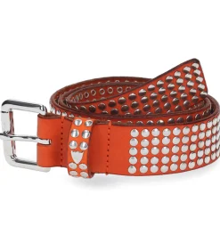 HTC Los Angeles Ceinture colorée à clous Studs*Femme Ceintures