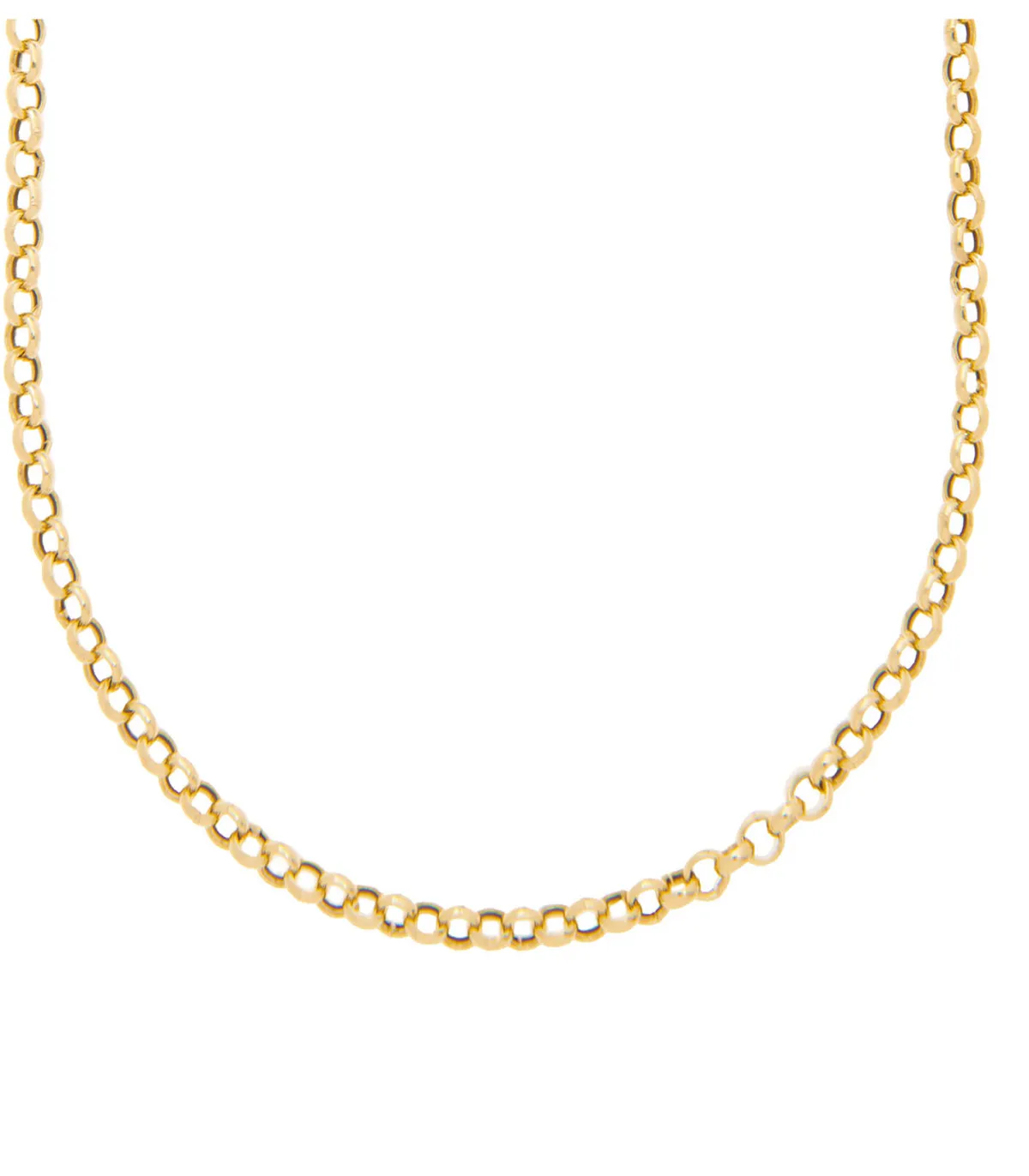 Feidt Paris Chaîne en jaune Jaseron 50 cm*Femme Colliers