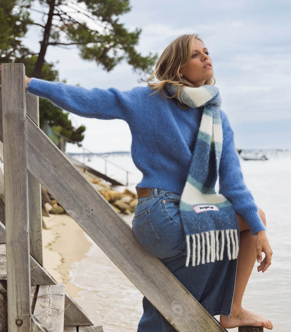 Surprise Paris Écharpe en Alpaga*Femme Écharpes & Étoles