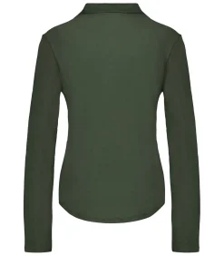 Majestic Filatures Chemise Anna Manches Longues Forest*Femme Hauts