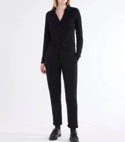 Majestic Filatures Chemise Anna Manches Longues Noir*Femme Hauts