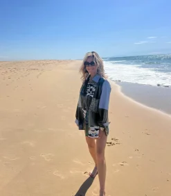 THIANE Chemise Ella Patchwork Green Kaki*Femme Hauts