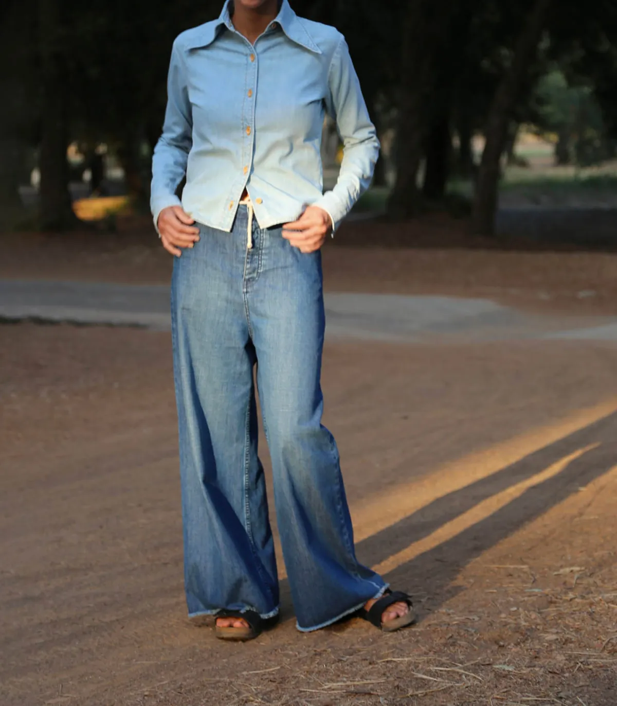 HAPPY HAUS Chemise en Jean La Chemise Summer Blue*Femme Hauts