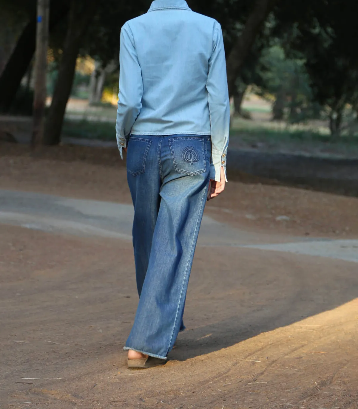 HAPPY HAUS Chemise en Jean La Chemise Summer Blue*Femme Hauts