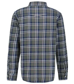 Nine in the Morning Chemise Homme Manches Longues Carreaux Khaki/Vert*Homme Chemises