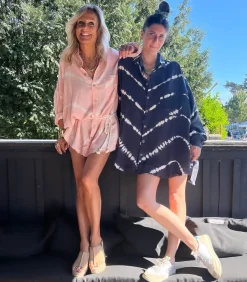 Maison Saint Julien Chemise Oversize Mykonos Tie & Dye Pink*Femme Hauts|Robes