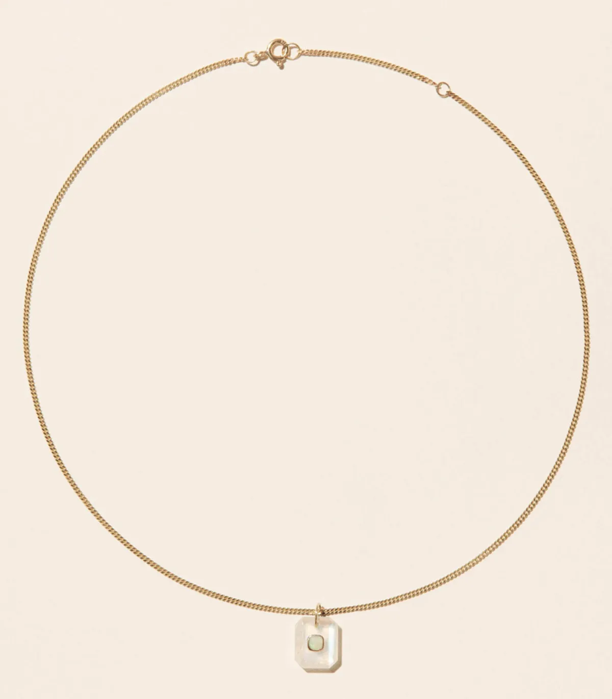 Pascale Monvoisin Collier Anton n°1 Moonstone*Femme Colliers
