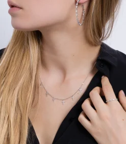 Stone Paris Collier Céleste Lovely en or blanc*Femme Colliers