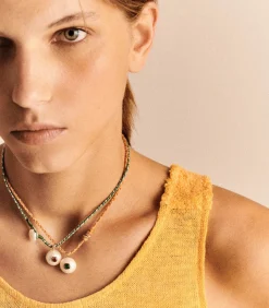 Pascale Monvoisin Collier Eddie Diopside*Femme Colliers