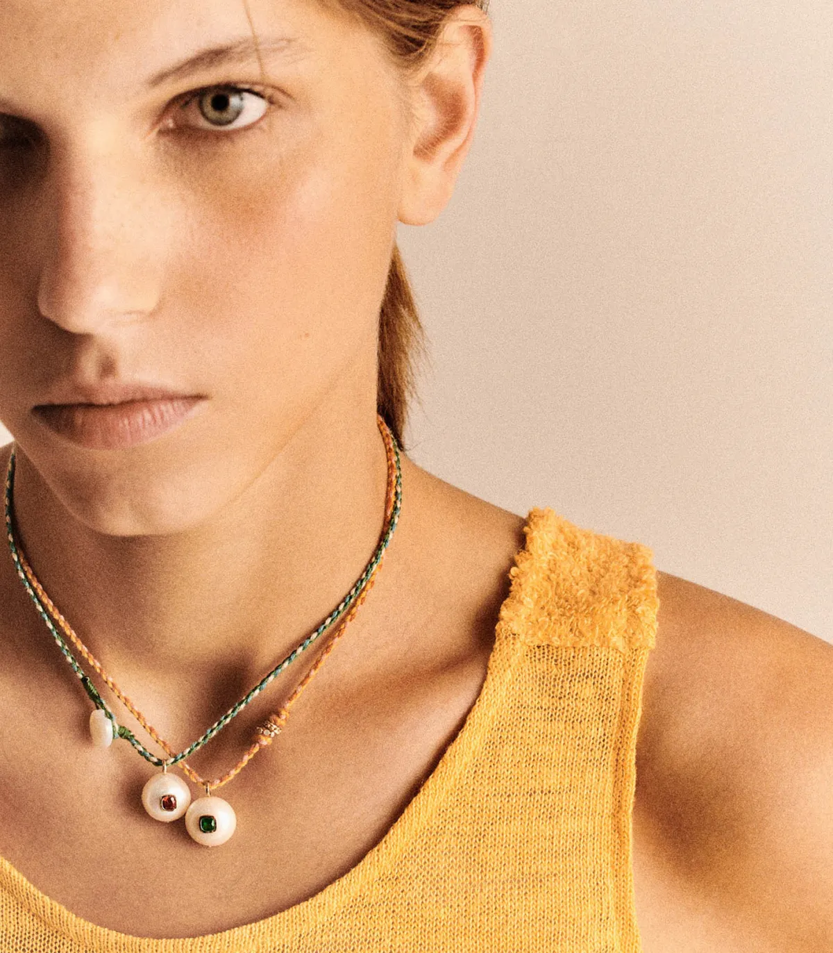 Pascale Monvoisin Collier Eddie Diopside*Femme Colliers