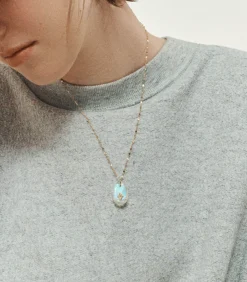 Pascale Monvoisin Collier Gaia n°1 Moonstone*Femme Colliers