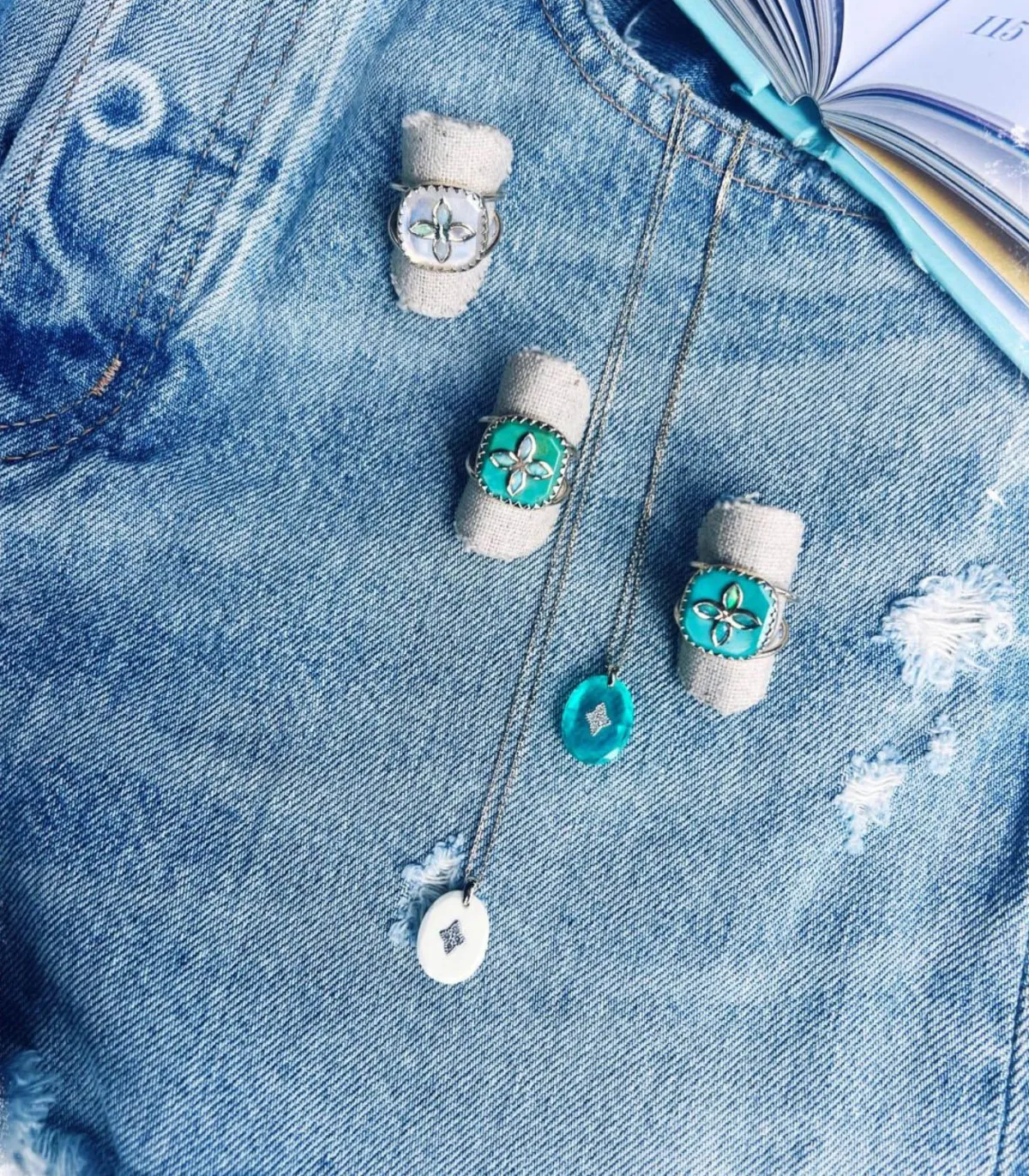 Pascale Monvoisin Collier Gina White*Femme Colliers