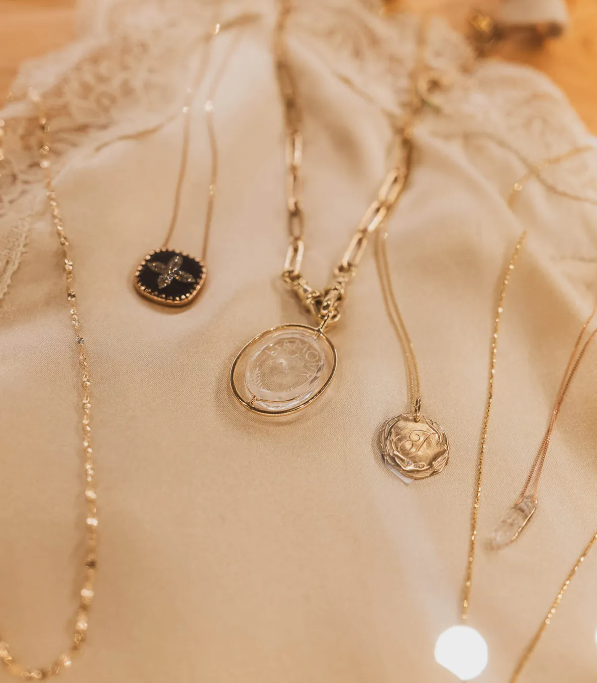 Pascale Monvoisin Collier L'amour n°2 en cristal*Femme Colliers