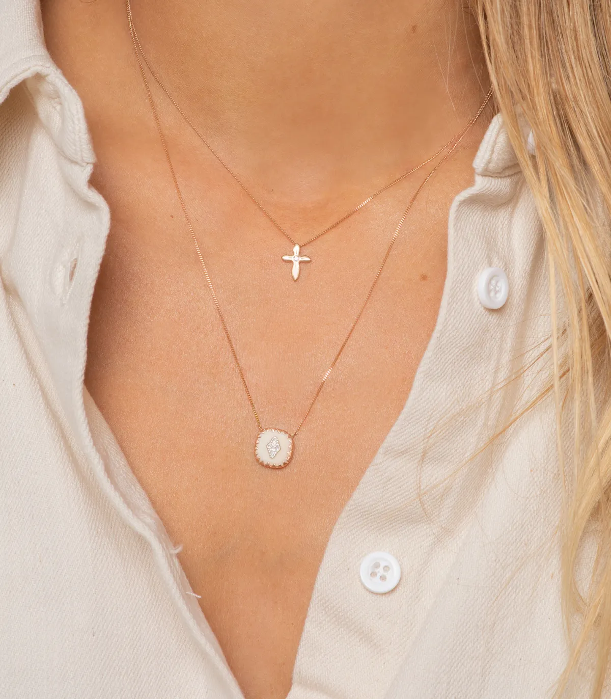 Pascale Monvoisin Collier Pierrot n° 2 et Diamants*Femme Colliers