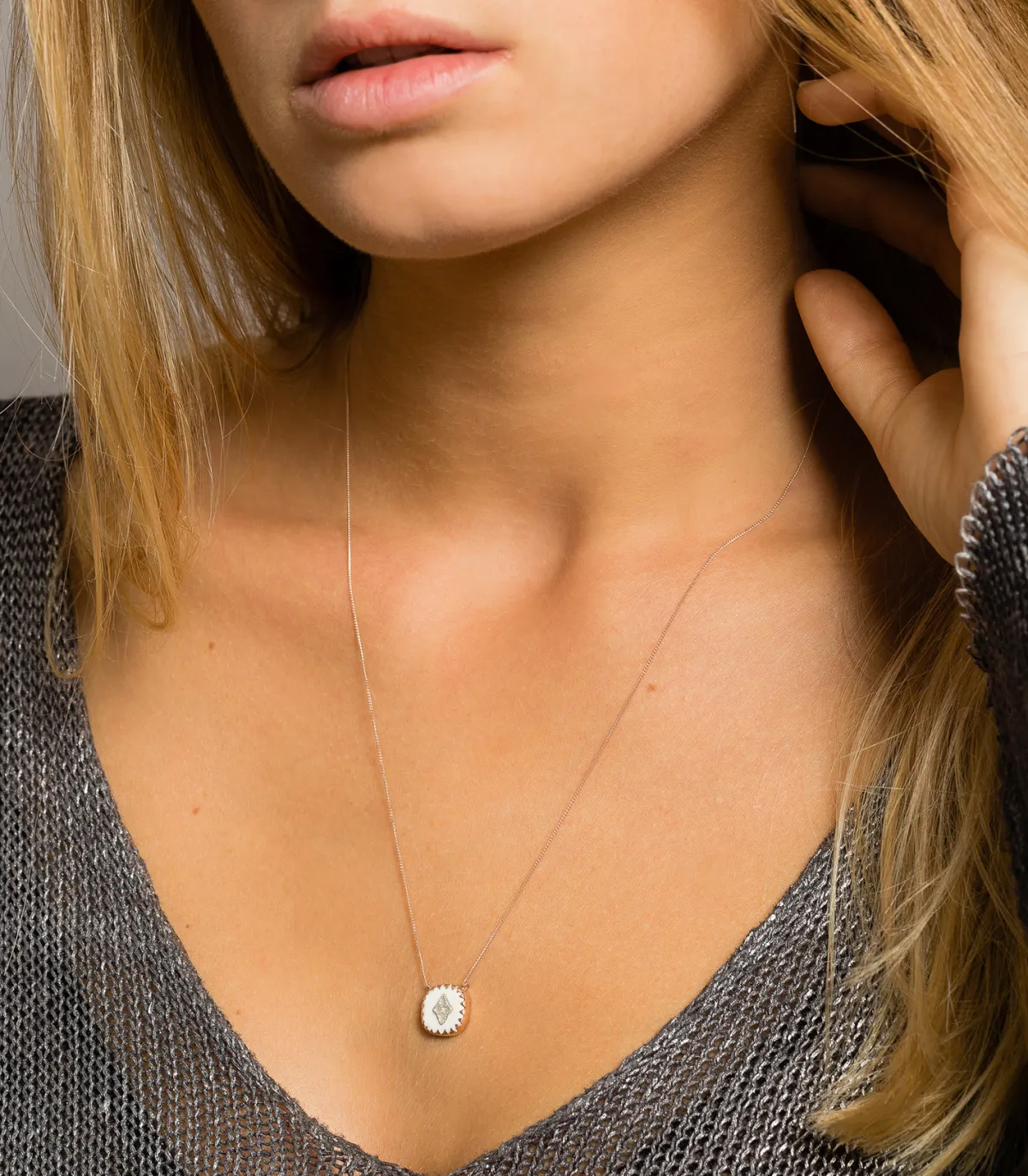 Pascale Monvoisin Collier Pierrot n° 2 et Diamants*Femme Colliers