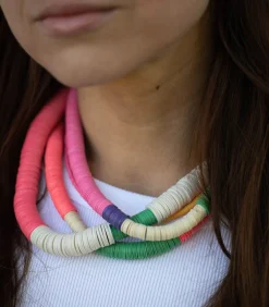 Maison Mönik Collier Tahiti Rose x Jane de Boy*Femme Colliers