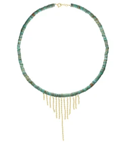 Pascale Monvoisin Collier Taylor n° 3 Turquoise*Femme Colliers