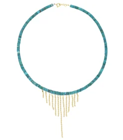 Pascale Monvoisin Collier Taylor n° 3 Turquoise*Femme Colliers