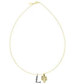 Maison Irem Collier tour de cou Lettre Cactus*Femme Colliers