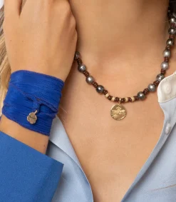 Catherine Michiels Collier Wonderland perles tahitiennes et or*Femme Colliers