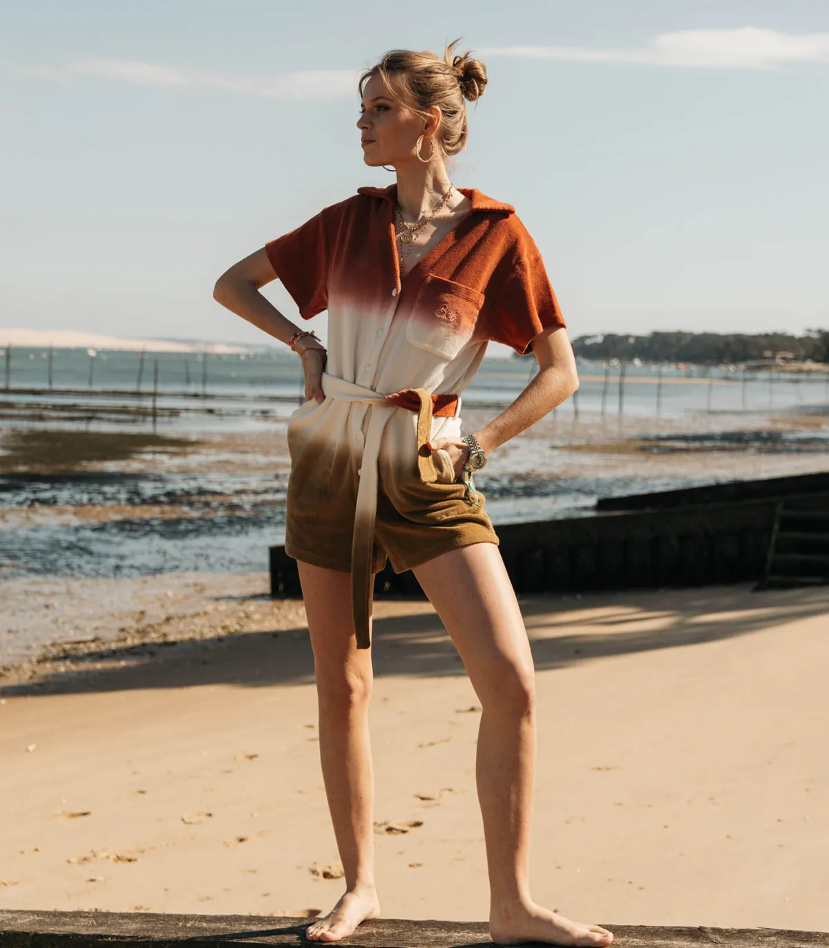 Welcome Bob Combishort Ibiza Tie and Dye 2*Femme Combinaisons