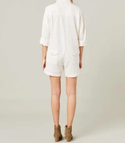 Maison Saint Julien Combishort On The Road Blanche*Femme Combinaisons