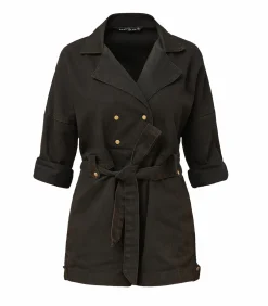 Maison Saint Julien Combishort Trench Coat Noire*Femme Combinaisons