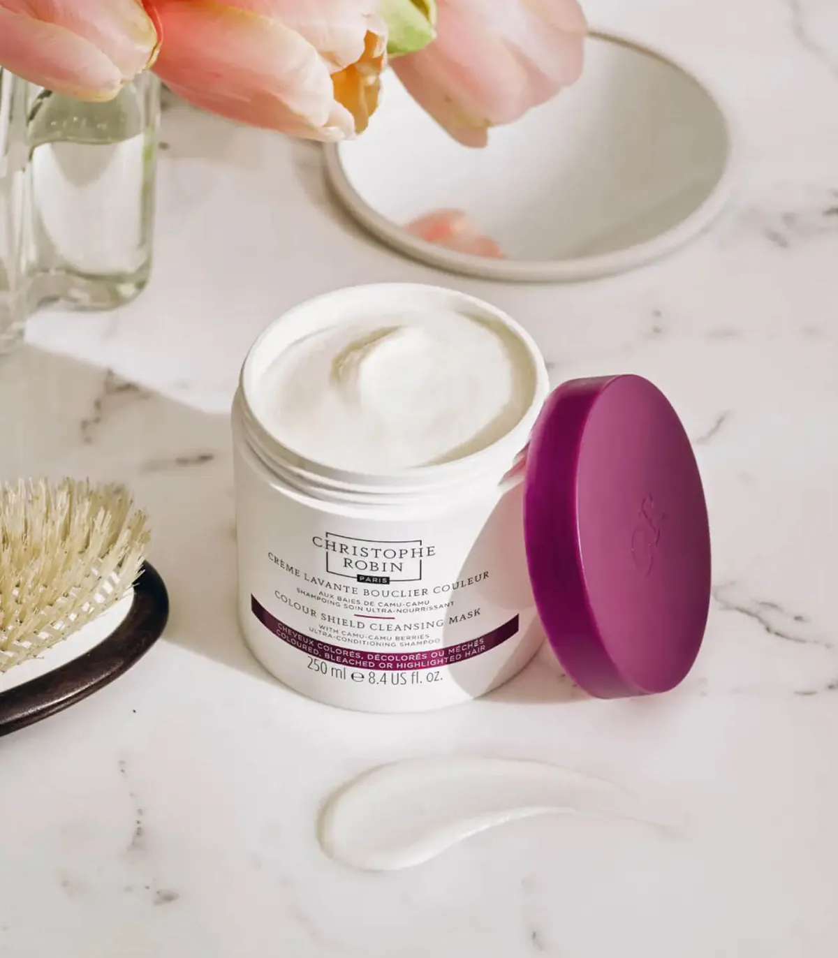 Christophe Robin Crème Lavante Bouclier Couleur aux Baies de Camu-Camu*Femme Soins Cheveux