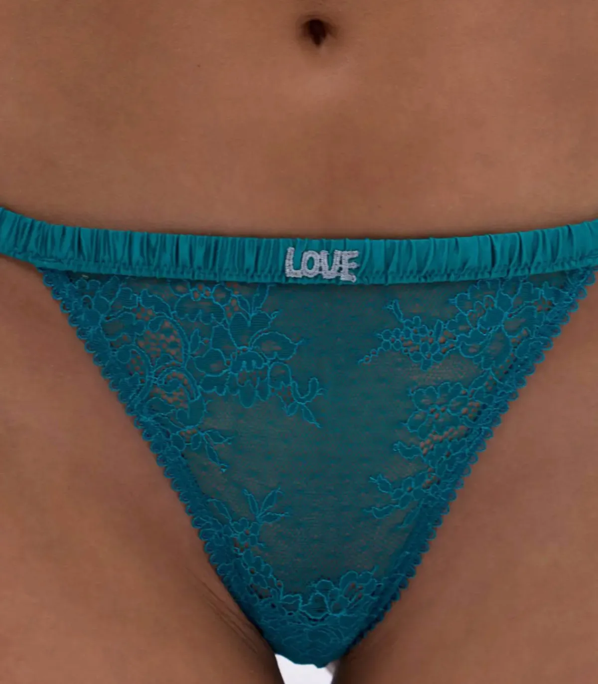 Love Stories Culotte Wild Rose Teal Blue*Femme Lingerie|Love Stories