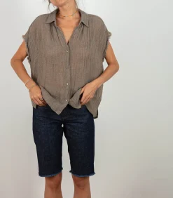 A.P.C. Cycliste Kathleen en denim Indigo*Femme Bas