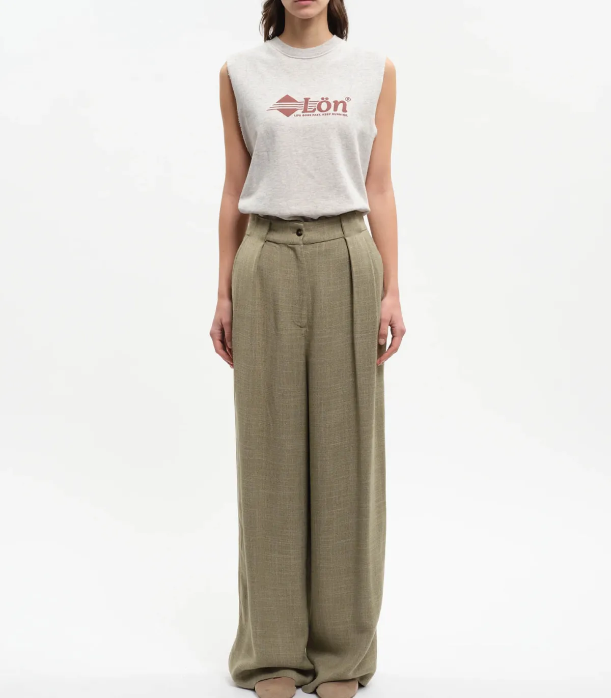 Margaux Lonnberg Débardeur Gordon Gris*Femme Hauts