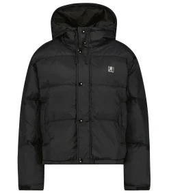 Sporty & Rich Doudoune Running Hooded Down Black*Femme Manteaux & Vestes