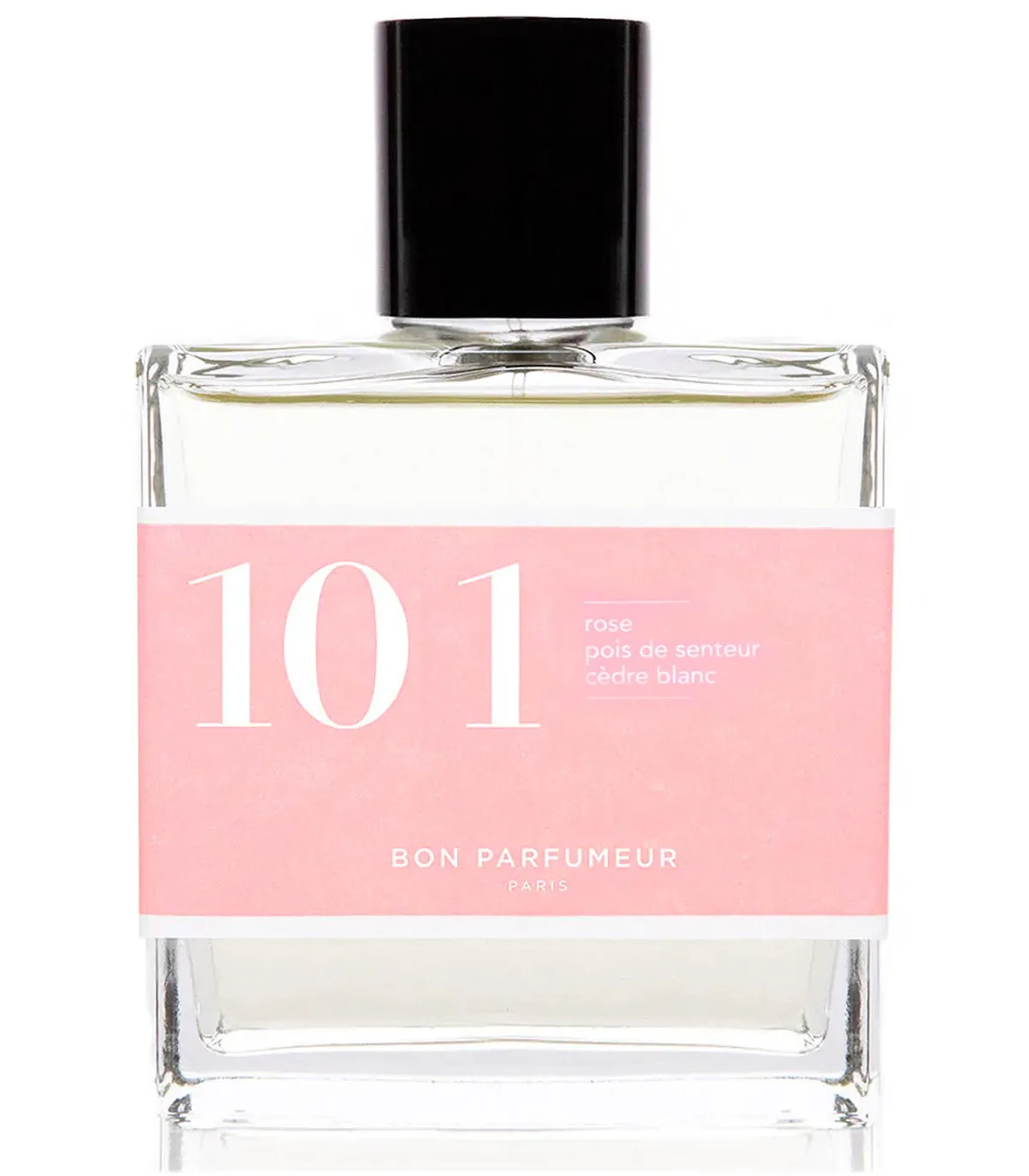 Bon Parfumeur Eau de Parfum 101 Rose, Pois de senteur et Cèdre blanc 100 ml*Femme Eaux De Parfum|Eaux De Parfum