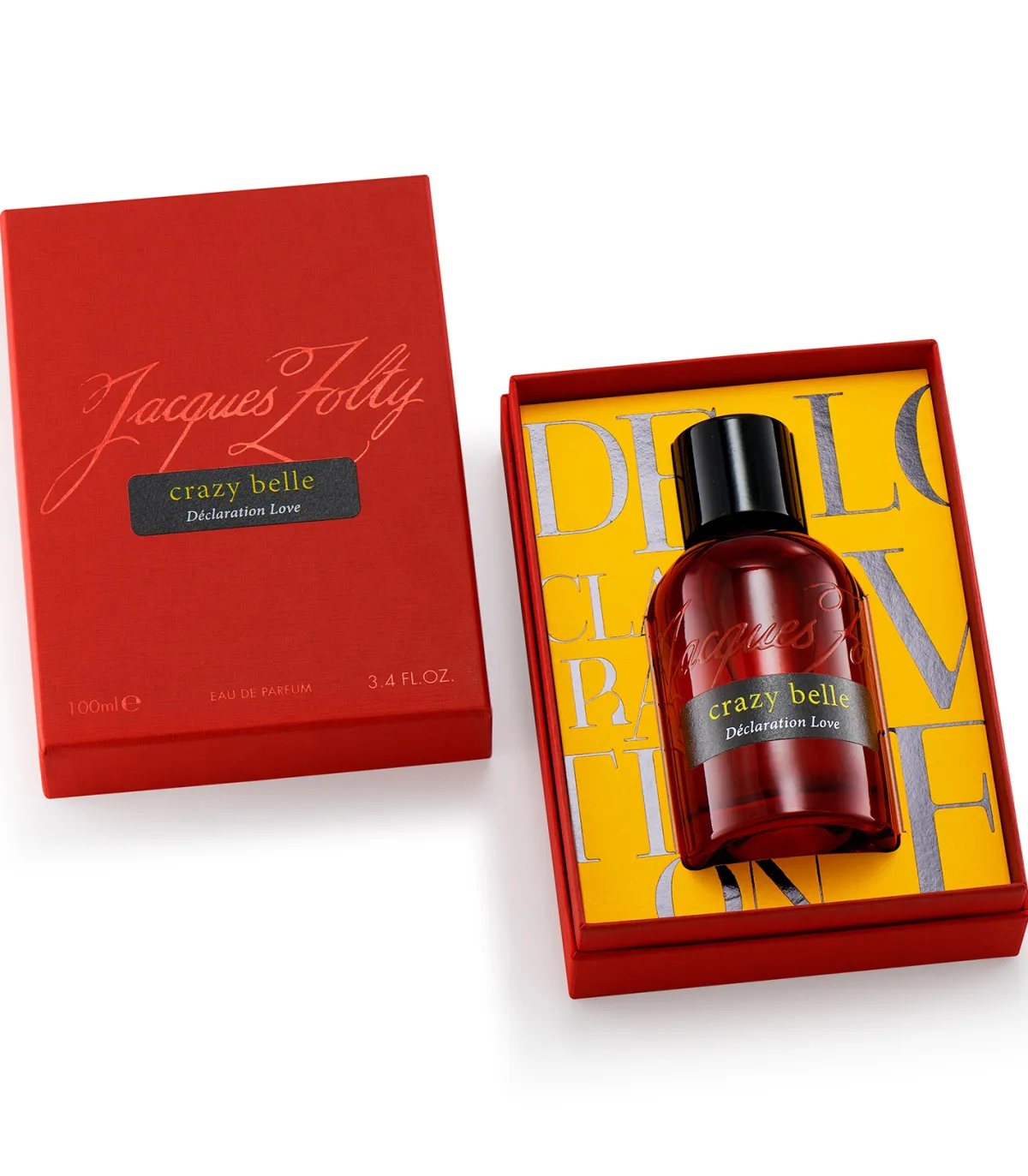 Jacques Zolty Eau de parfum Crazy Belle 100 ml*Femme Eaux De Parfum