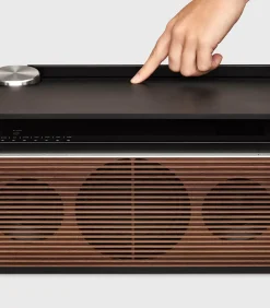 La Boite Concept Enceinte Multiroom PR Link Noir/Noyer* La Boite Concept|Enceintes