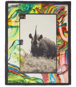 Faliero Sarti Etole Black Rhino*Femme Écharpes & Étoles|Faliero Sarti
