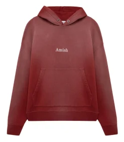 Amish Hoodie homme vieux rose*Femme Mailles & Sweats|Sweat-Shirts