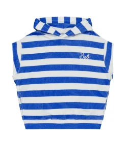 Welcome Bob Hoodie Sans Manches Melbourne Blue Stripes*Femme Mailles & Sweats