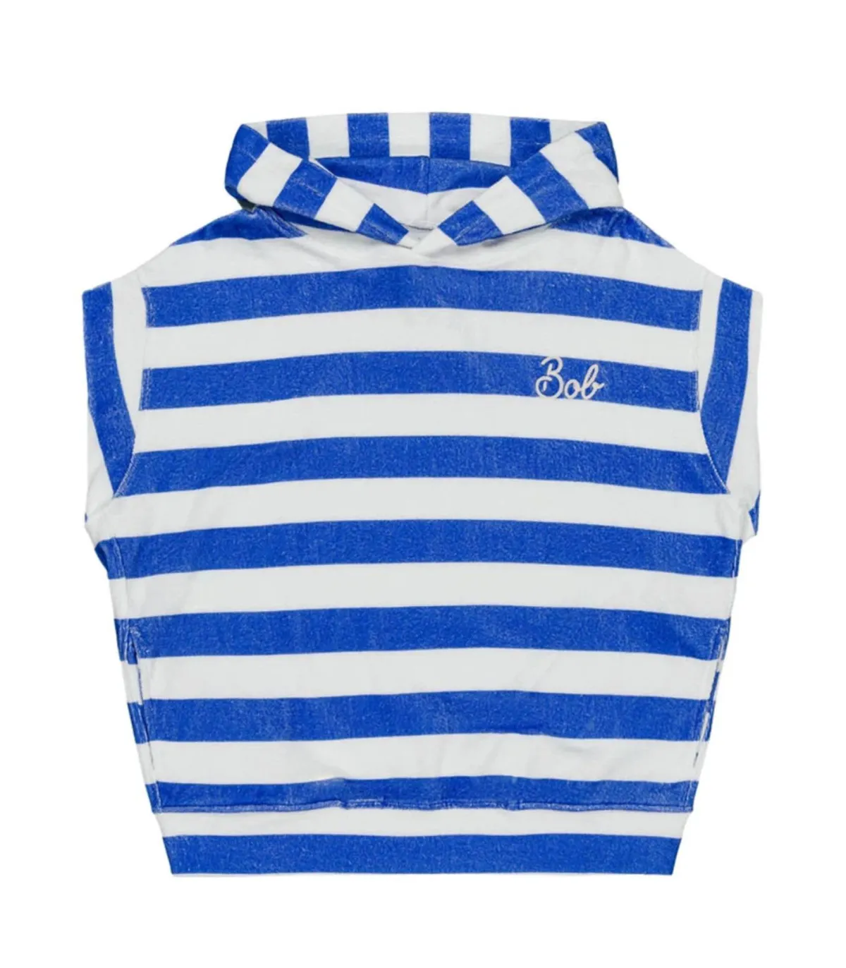Welcome Bob Hoodie Sans Manches Melbourne Blue Stripes*Femme Mailles & Sweats