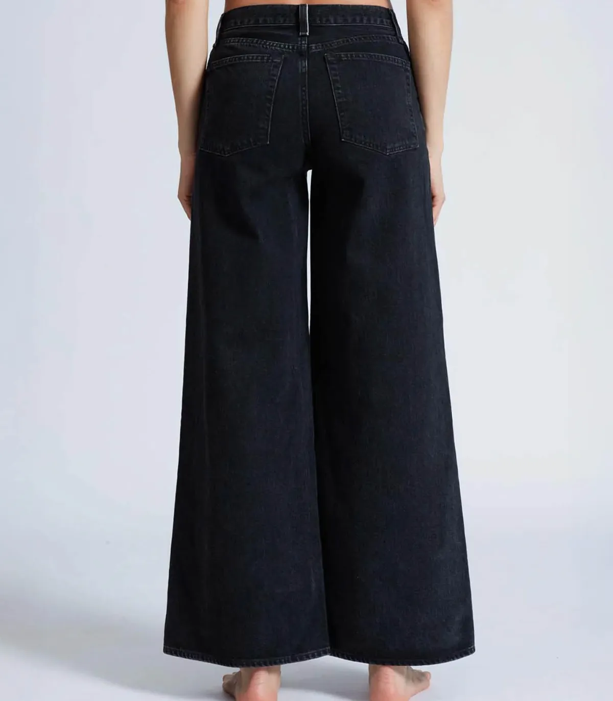 ASKK NY Jean Atomic Wide Leg Stone*Femme Bas
