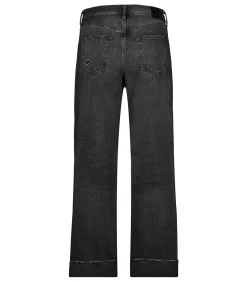 Moussy Vintage Jean Bostwick Wide Straight Black*Femme Bas