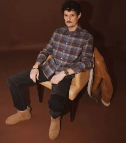 Frame Jean droit homme à patch Modern Blocking*Homme Jeans