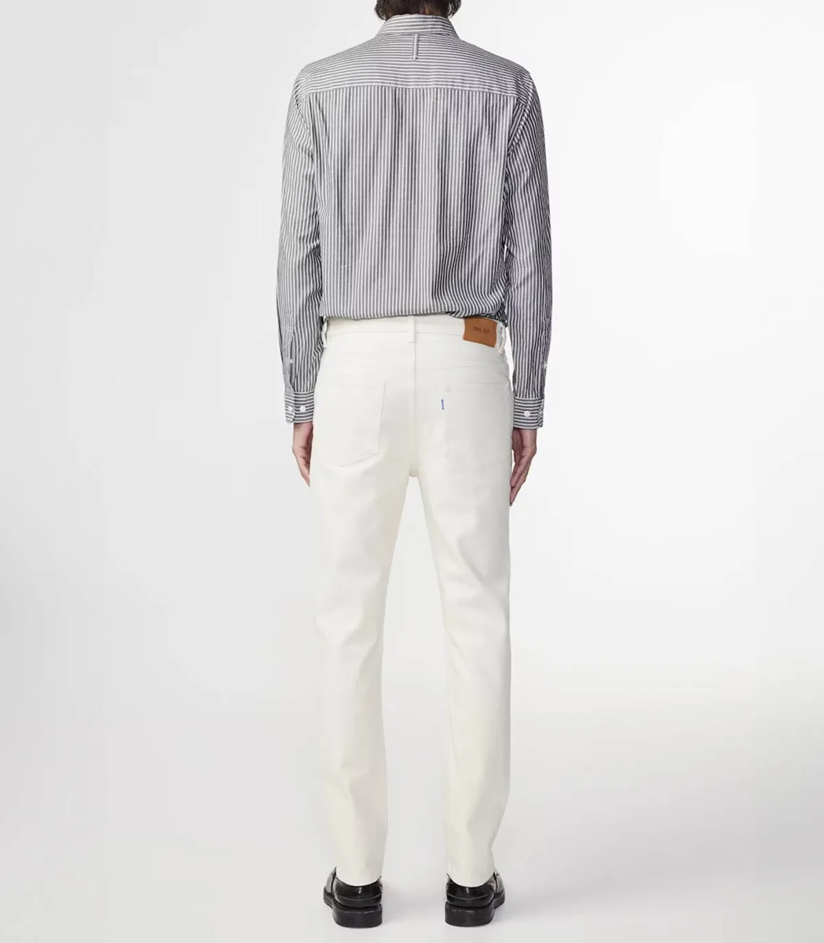 NN07 Jean Droit Homme Johnny Ecru*Homme Jeans