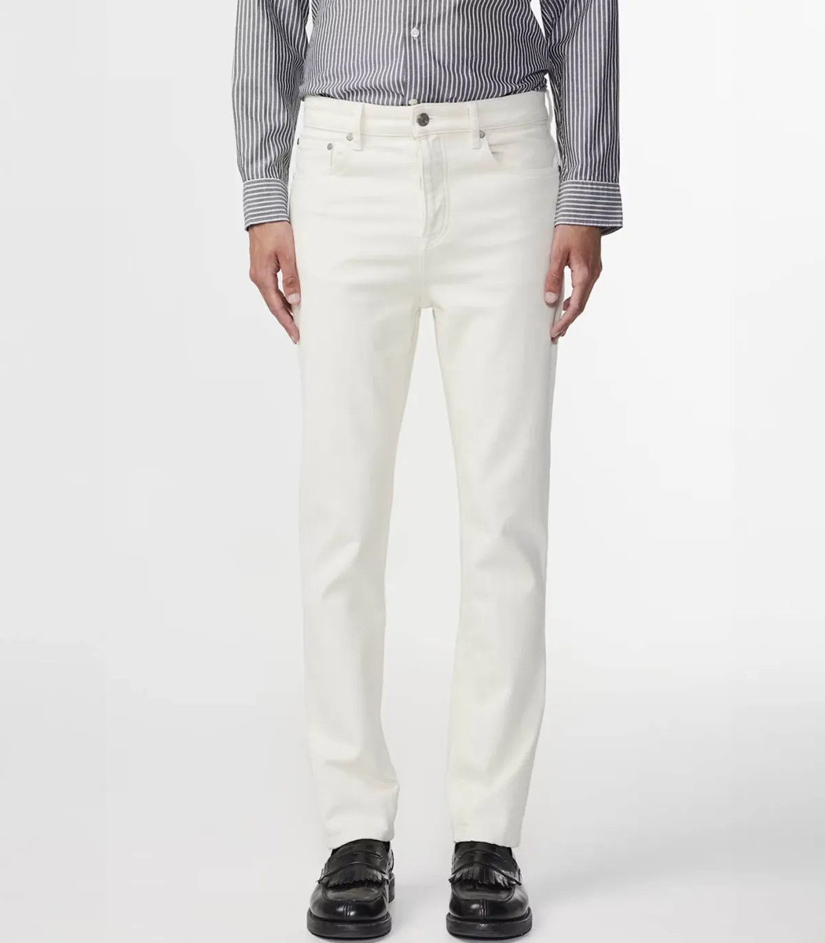 NN07 Jean Droit Homme Johnny Ecru*Homme Jeans