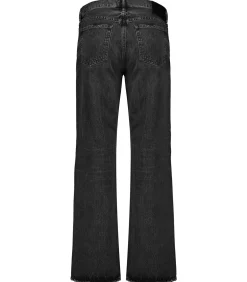 Moussy Vintage Jean Droit Iona Straight Low Black*Femme Bas